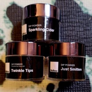 Nail boo 3-pack colors listed